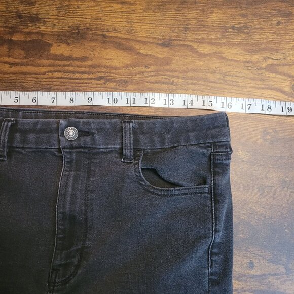 American Eagle Jeans 14 L Jeggings Curvy Highest Rise Next Level Stretch - Picture 8 of 11